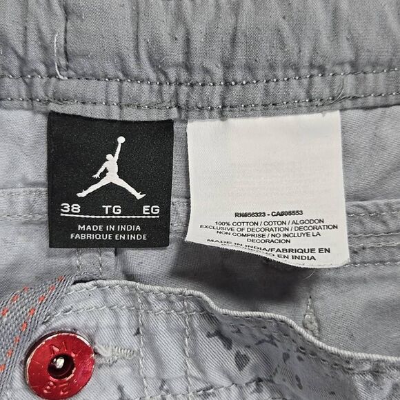 Jordan Cement Cargo shorts 38 Drawstring XL - Picture 5 of 11